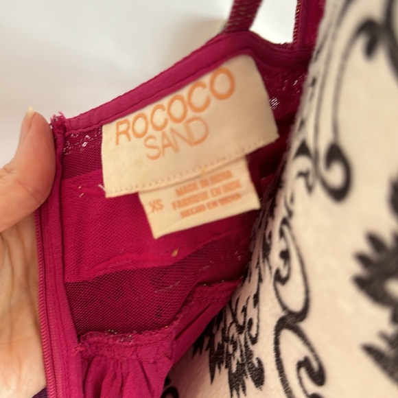 Rococo Sand Emi Shimmer Tiered Maxi Dress - Picture 6 of 7